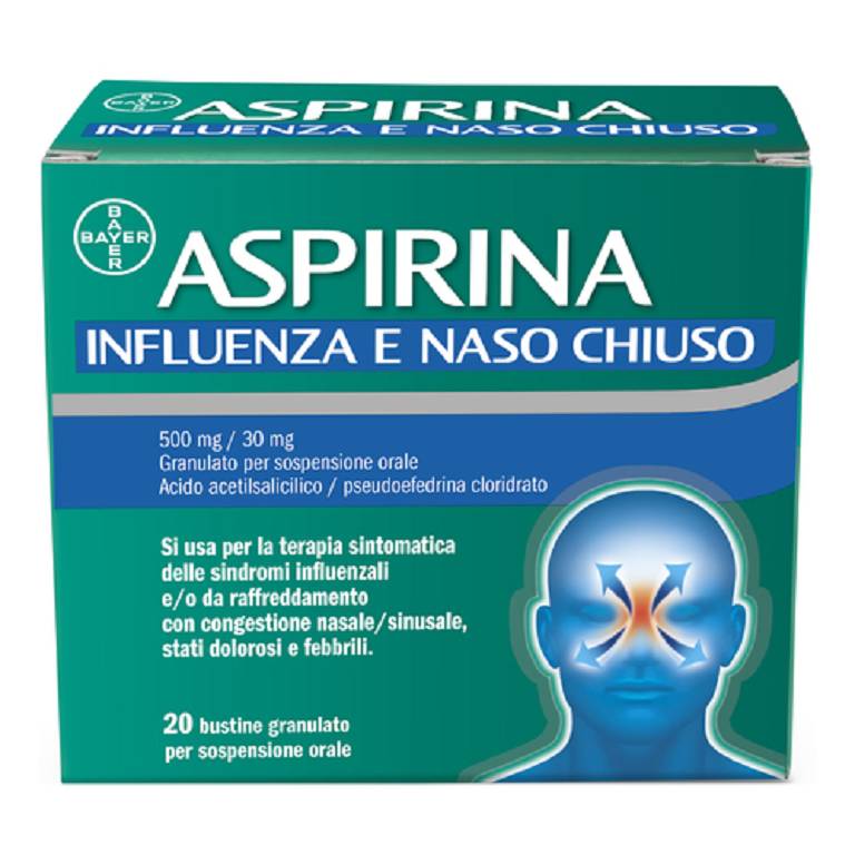 ASPIRINA INFLUENZA E NASO C*20