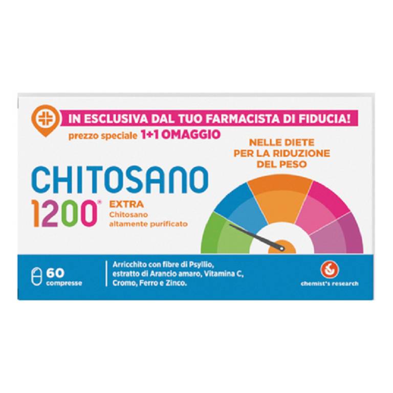 CHITOSANO 1200 EXTRA 60CPR