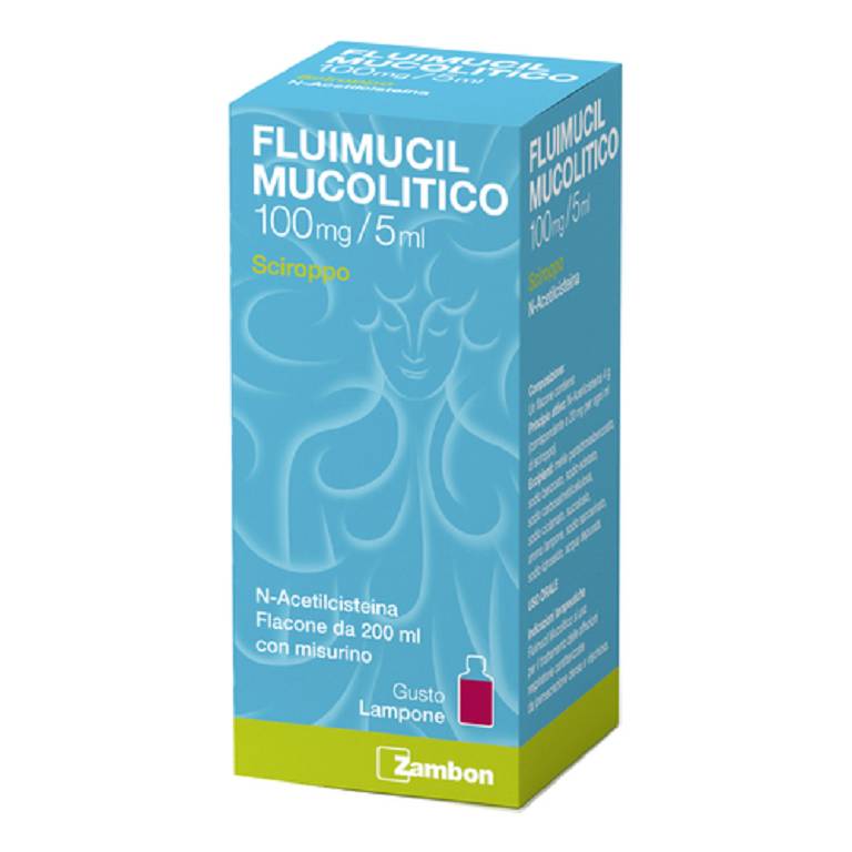 FLUIMUCIL MUCOL*SCIR 100MG/5ML