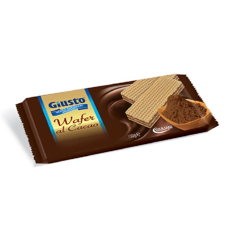 GIUSTO S/ZUCCH WAFERS CACAO