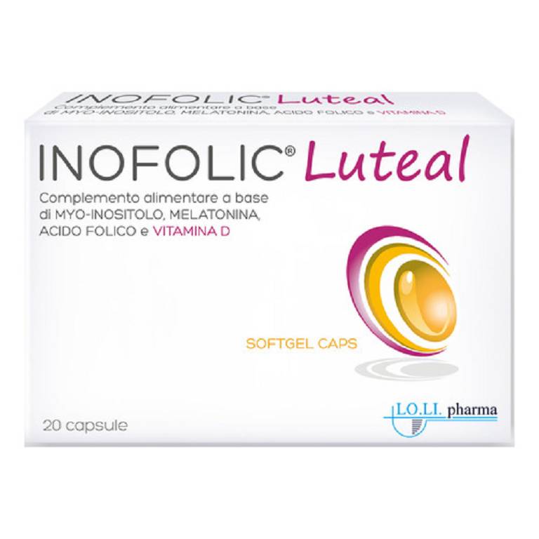 INOFOLIC LUTEAL 20CPS MOLLI