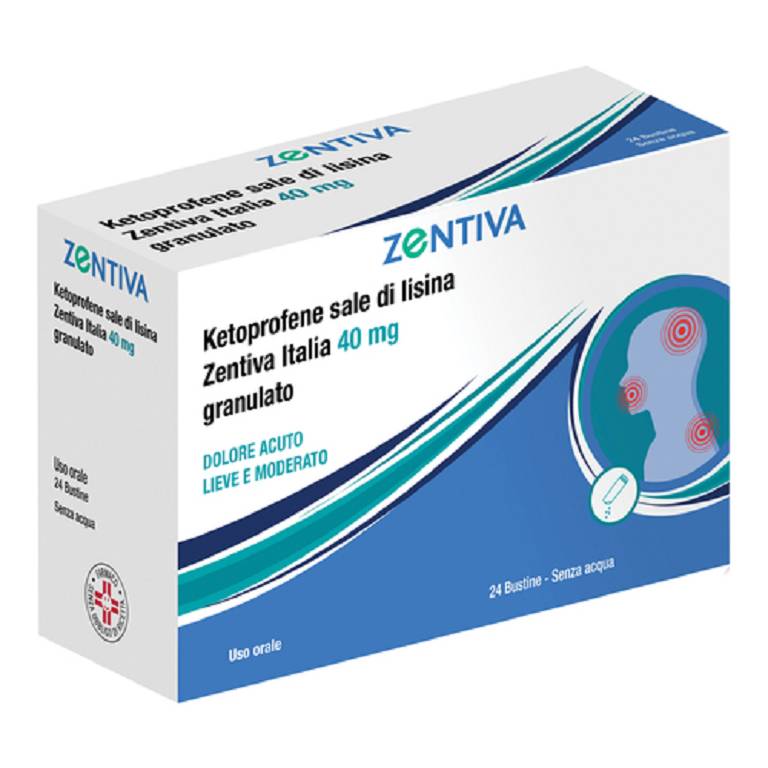 KETOPROFENE LISINA ZEN*24BS