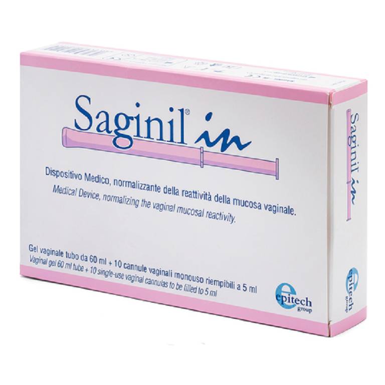 SAGINIL IN 10 CANNULE TUBO60ML